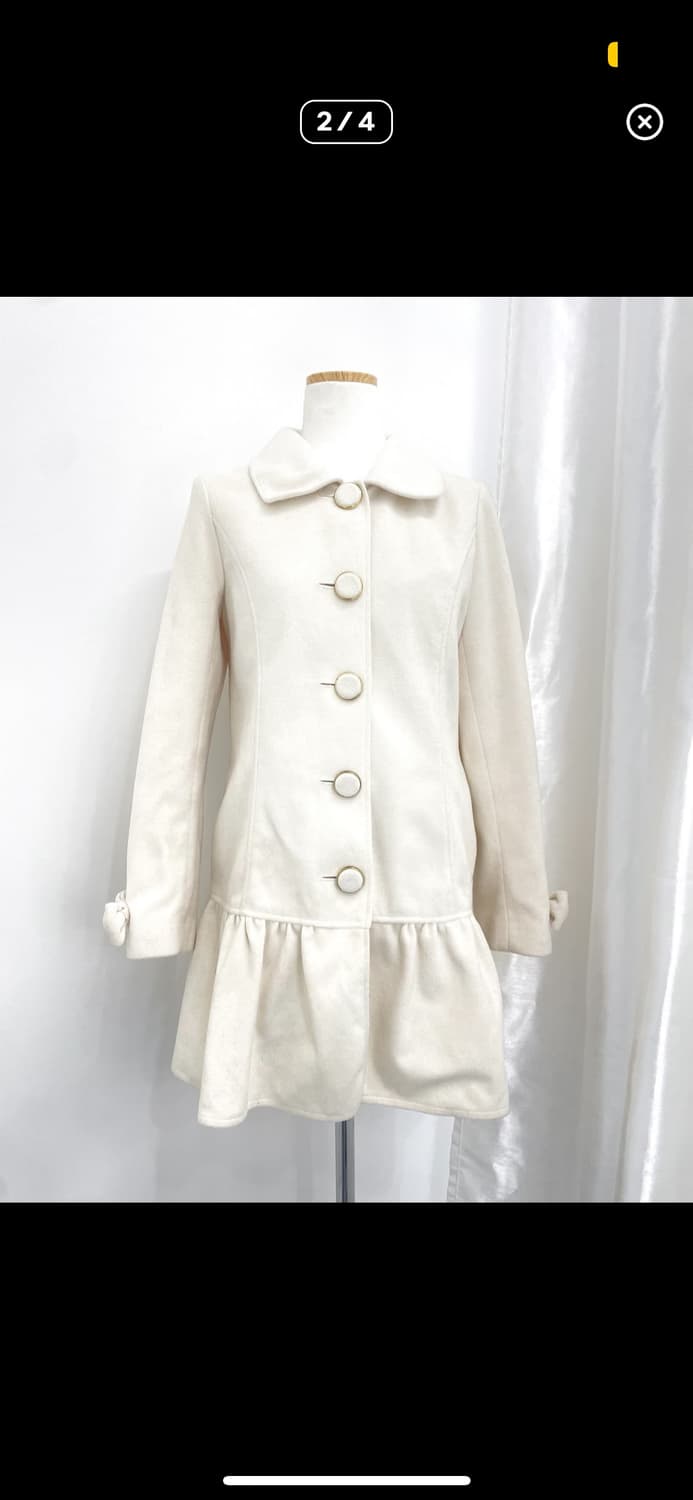 LIZ LISA 리즈리사 리본 프릴 버튼 코트 히메갸루 상품이미지2