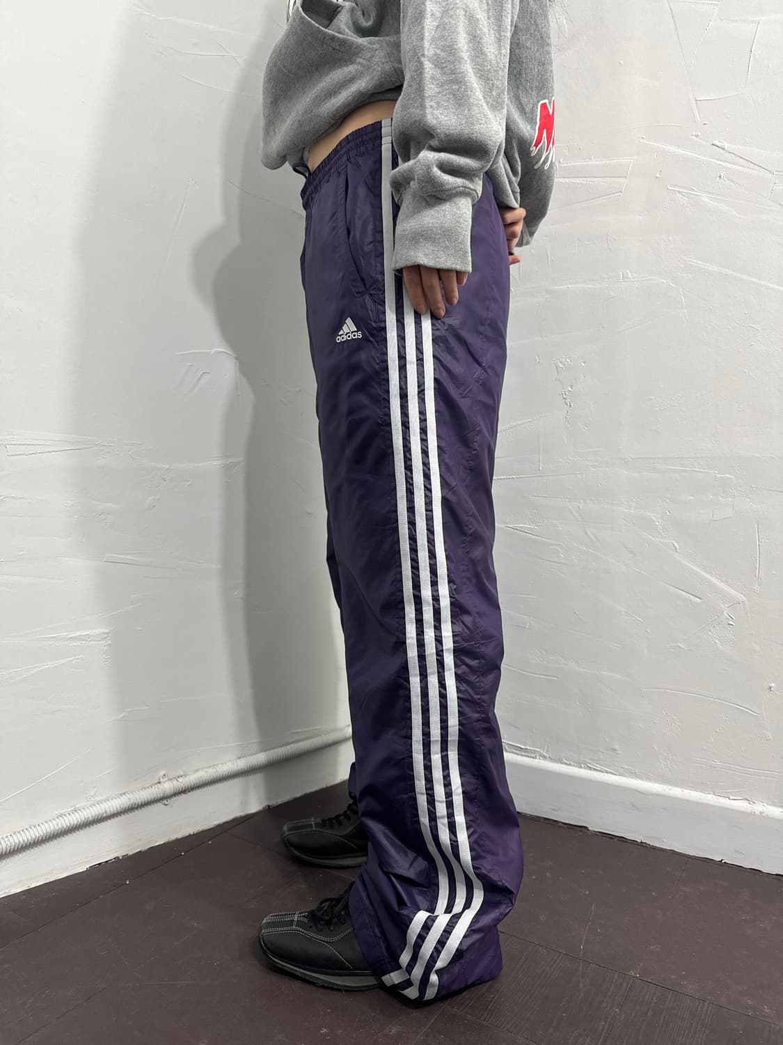 adidas purple line pants 상품이미지4