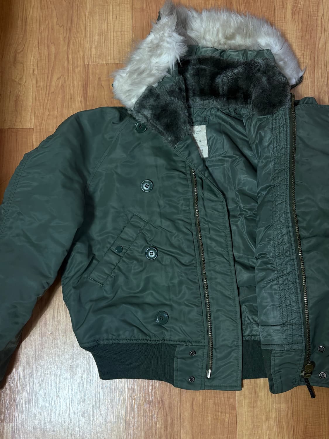 미군 야상 N2B 봄버 판매합니다 상품이미지3