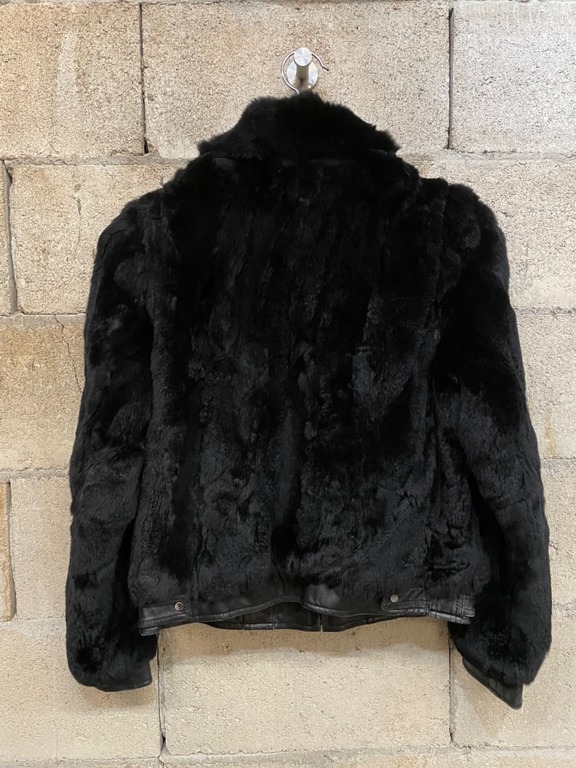 Zioni Rex Fur Leather Jacket 상품이미지5