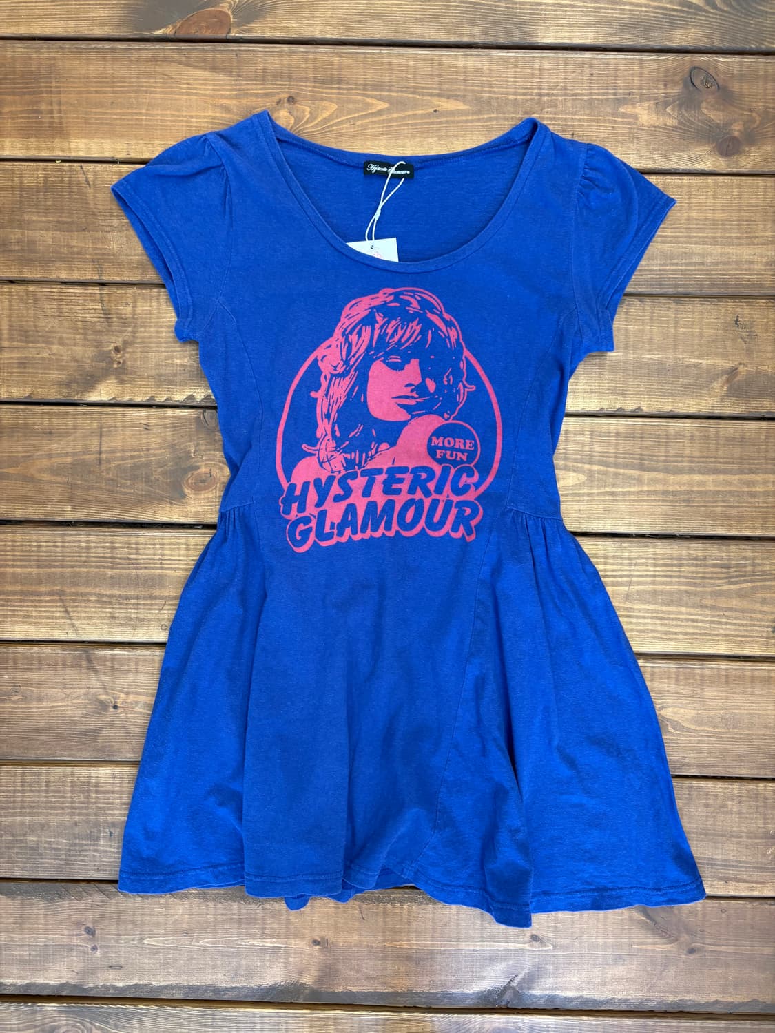 히스테릭글래머 히스걸 블루 핑크 원피스 상품이미지6