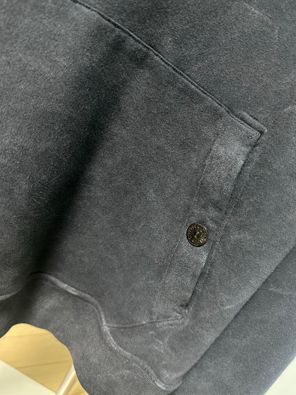 스톤아일랜드X슈프림 콜라보 후드 블랙 L 사이즈 상품이미지5