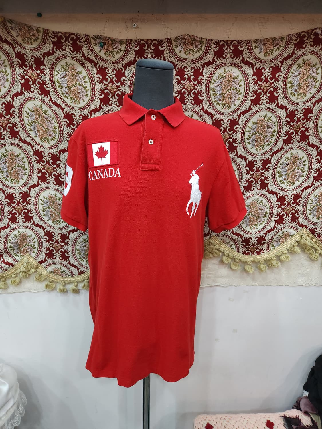 폴로 랄프로렌 치프키프 캐나다 빅포니 반팔 pk 카라티

 상품이미지1