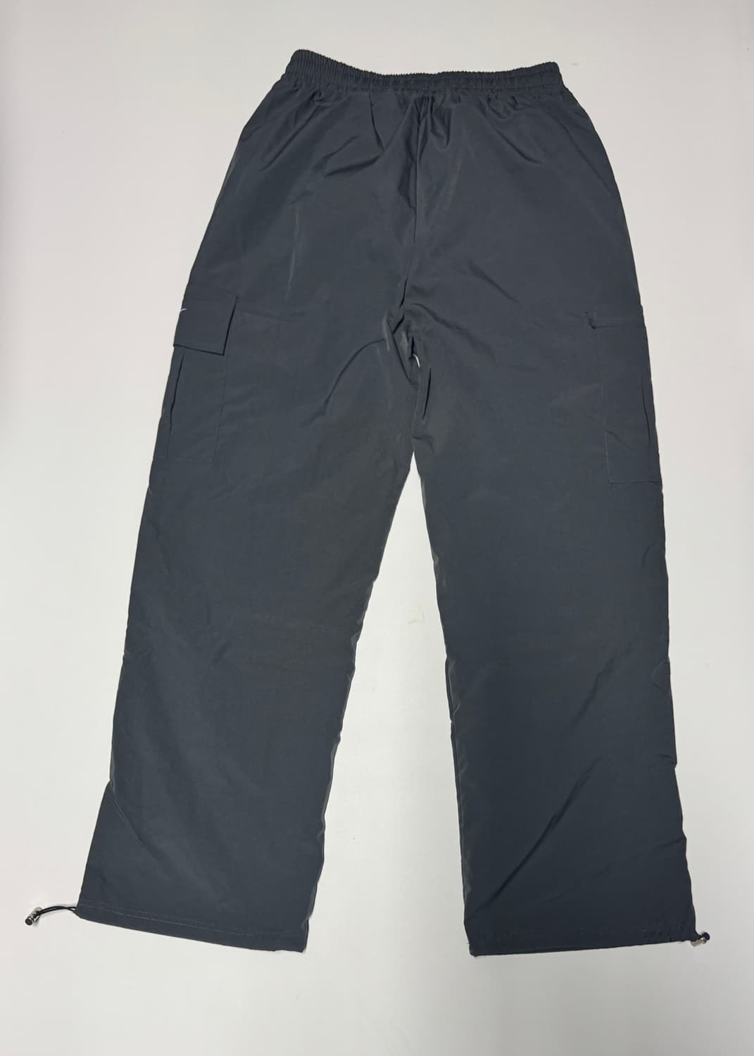 나이키 커스텀 리메이크 밑단 스크링 밴딩 카고팬츠 그레이 상품이미지2