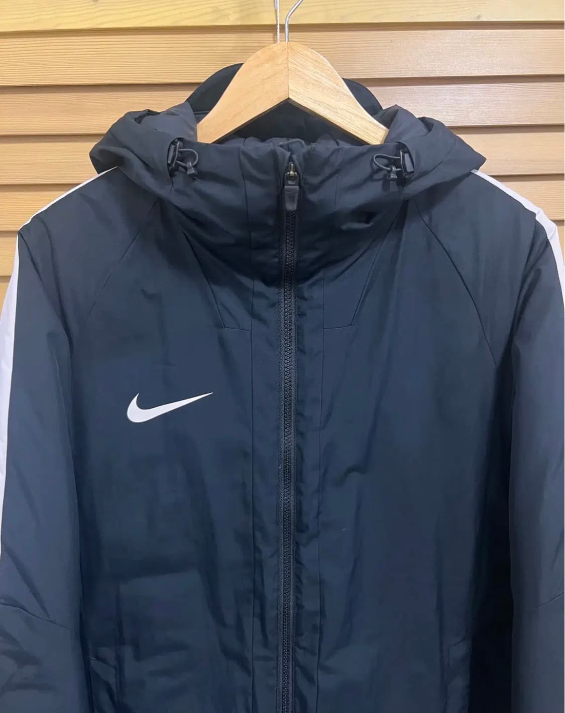 나이키 남성 블랙 하프패딩점퍼 상품이미지1