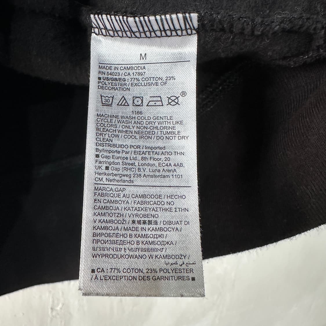 갭 기모 후드집업  M 상품이미지4
