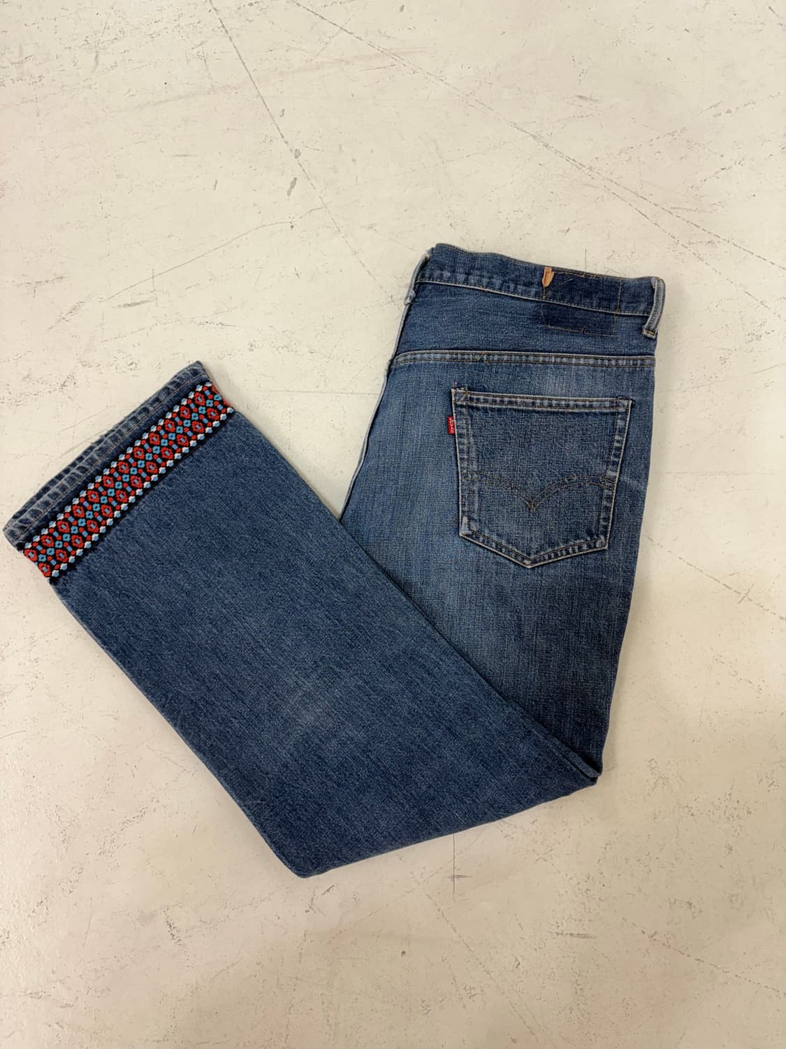 70’s vtg Levis 517 Custom Denim pant 상품이미지10