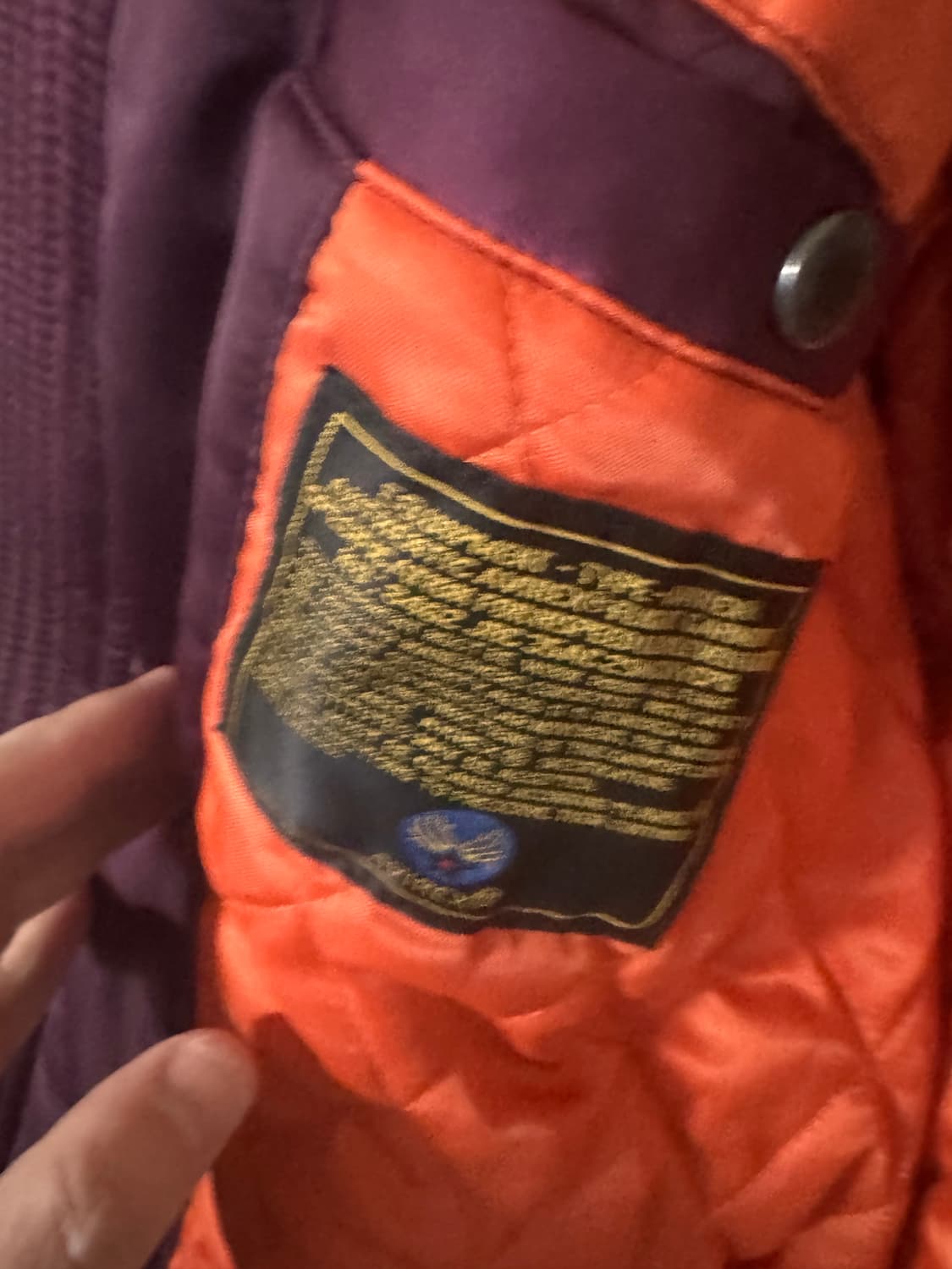 아비렉스x커스텀멜로우 ma-1  상품이미지4