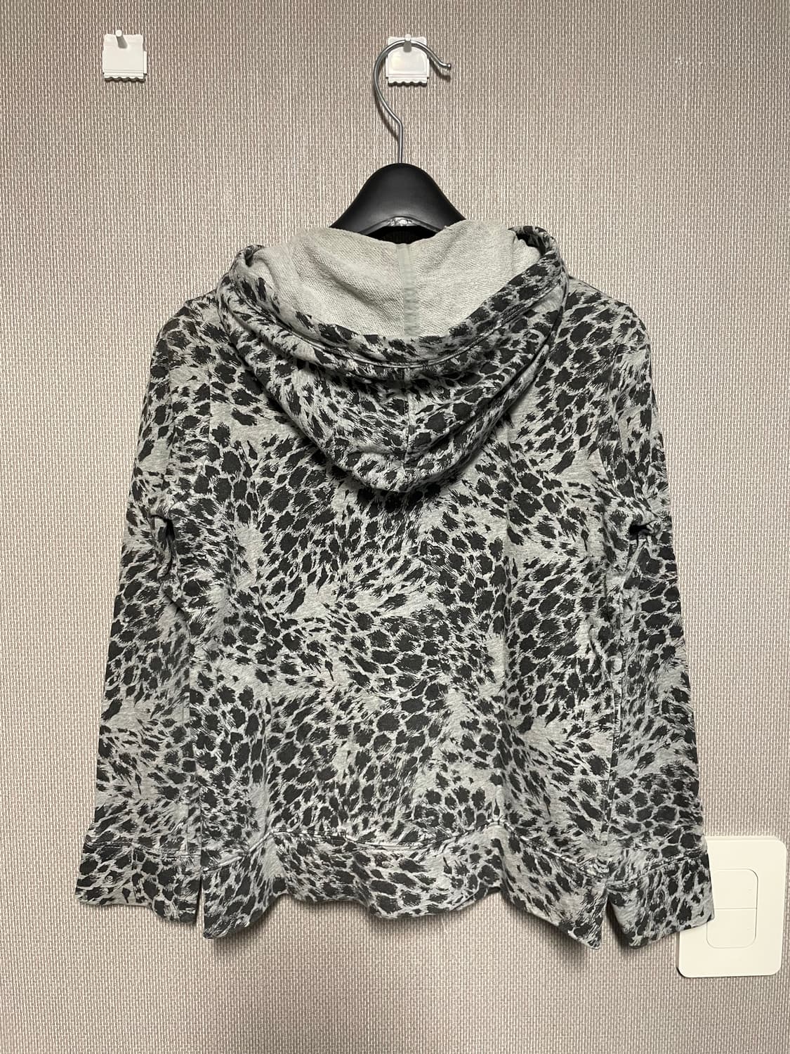 갸루 레오파드 집업 상품이미지7