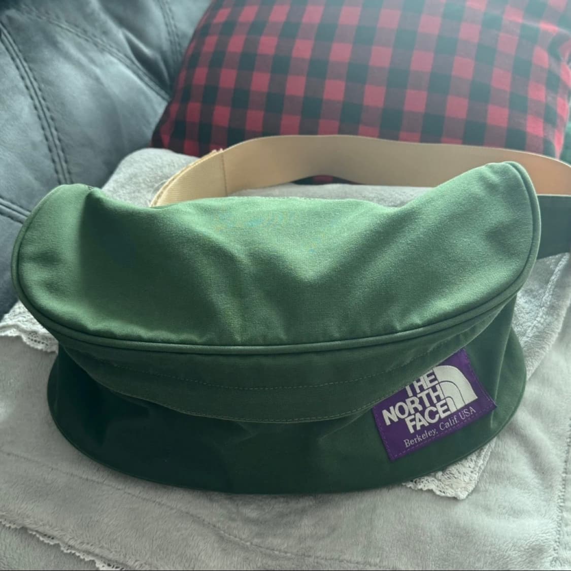 노스페이스 퍼플라벨 그린 숄더백 상품이미지1