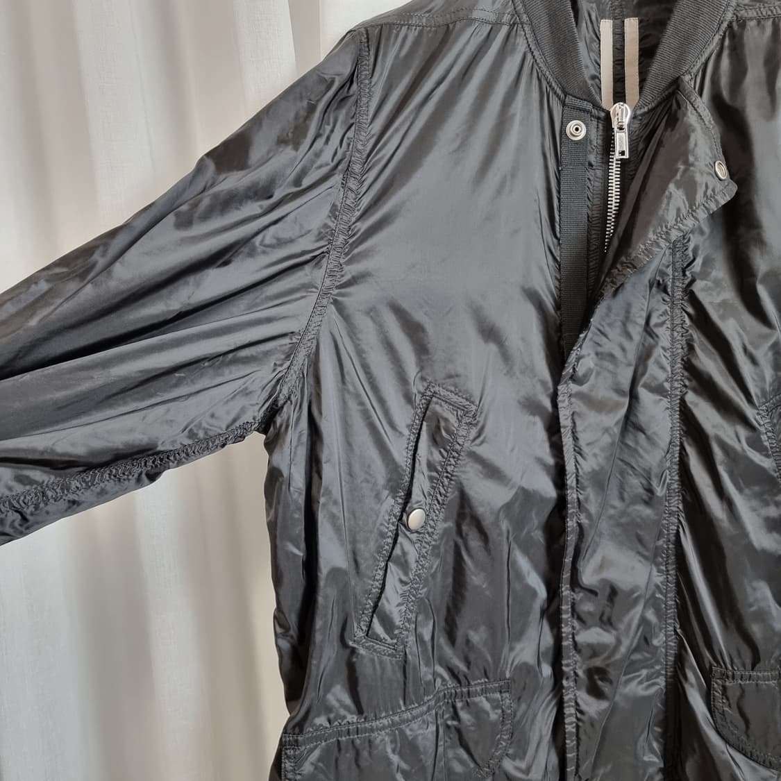 릭오웬스 다크쉐도우 19SS 바람막이 플라이트 자켓 (택달린새상품) 공용 상품이미지4