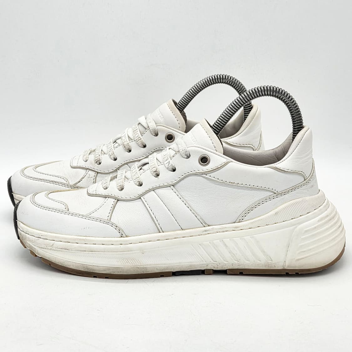 보테가베네타 우먼스 스피드스터 스니커즈 화이트 (38) 상품이미지1