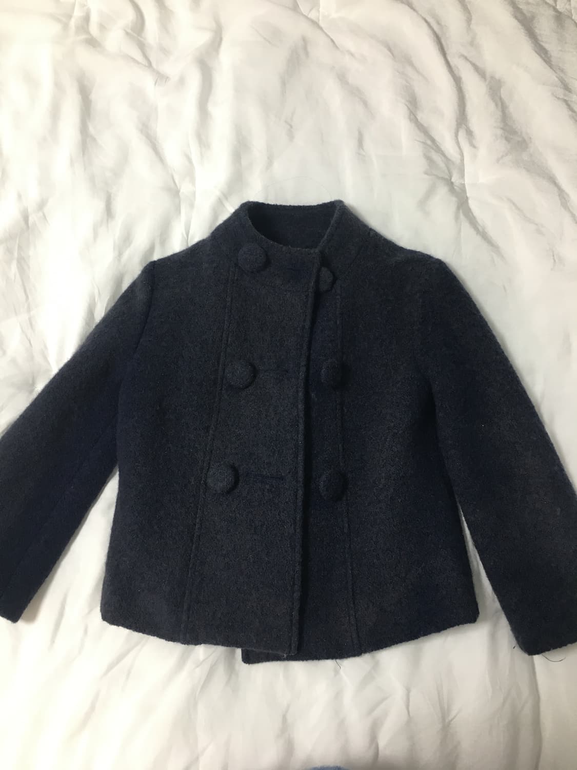 빈티지 모리걸 버튼 숏코트 상품이미지1