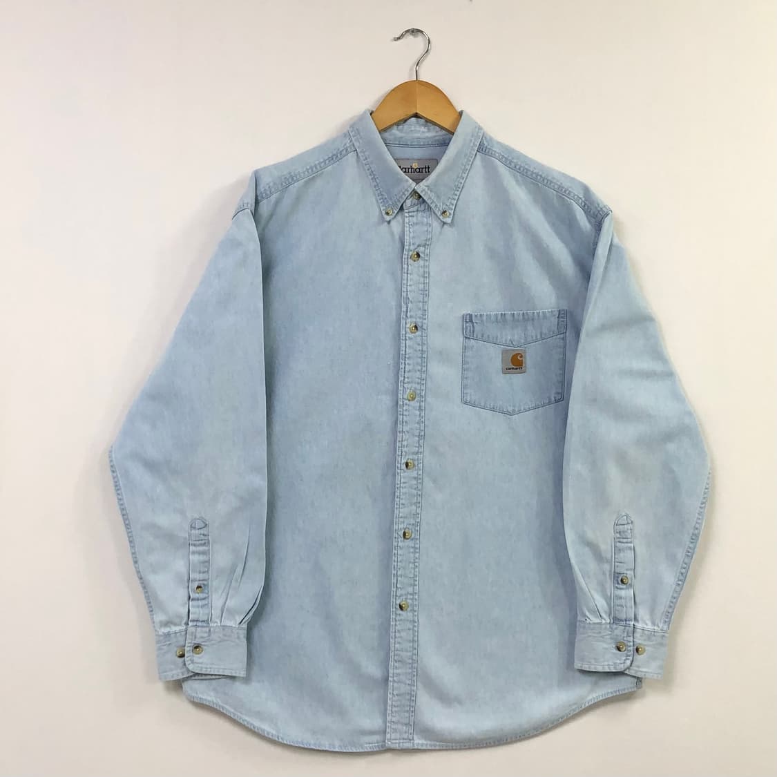 XL 칼하트 데님 셔츠 상품이미지2