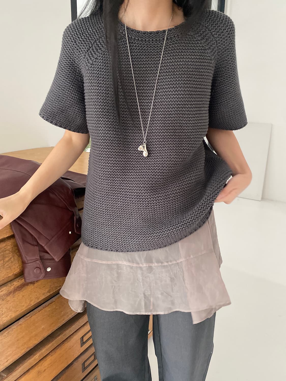 미엔느 mienne 코코 레이어드 원피스 상품이미지4