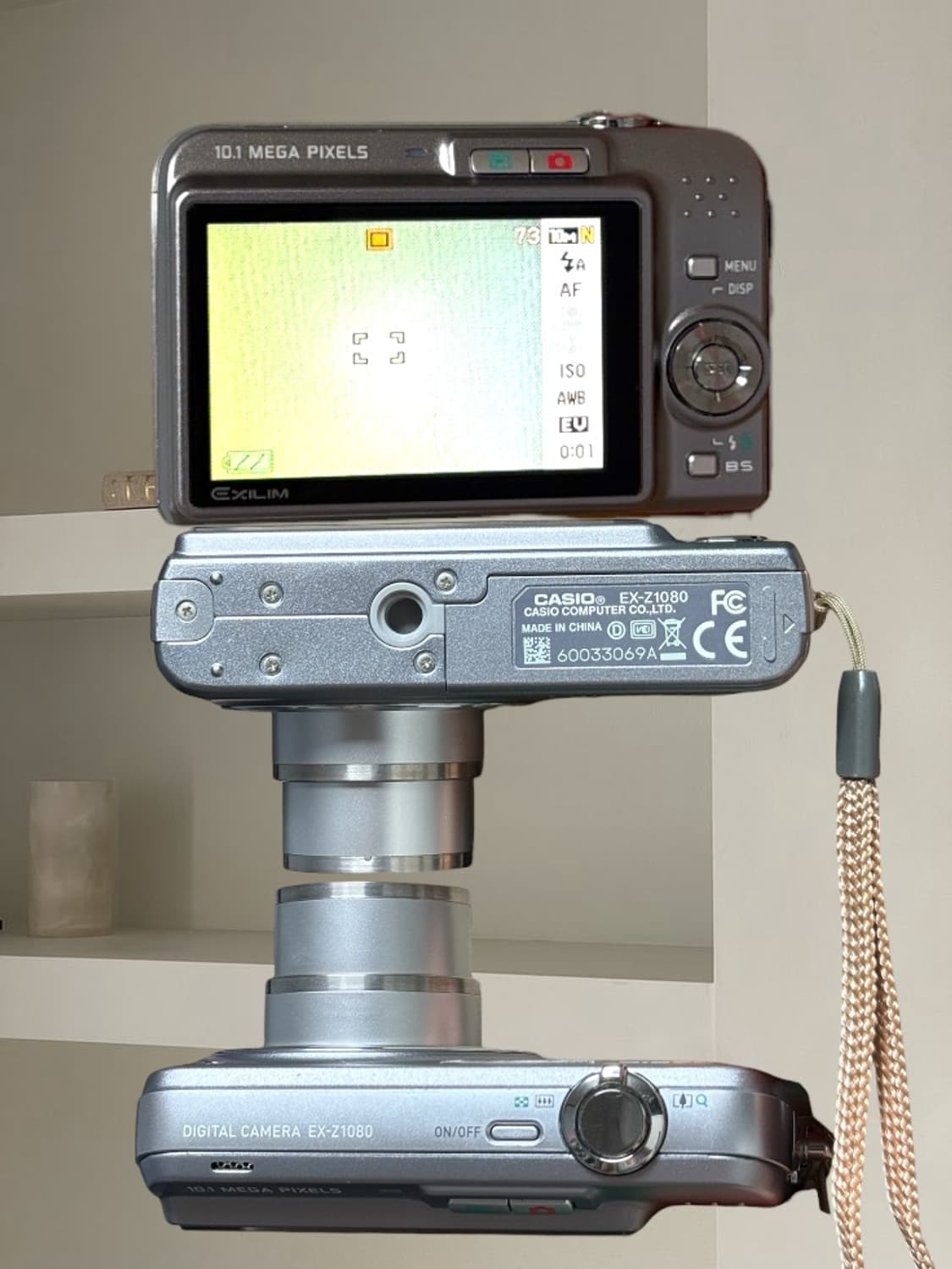 은채‘s픽) 카시오 엑슬림 EX-Z1080 디카 빈티지 캠코더 /캐논 상품이미지2