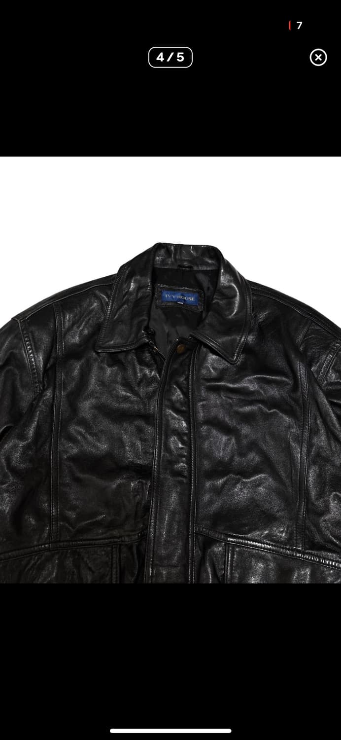  빈티지 양가죽 레더  상품이미지4