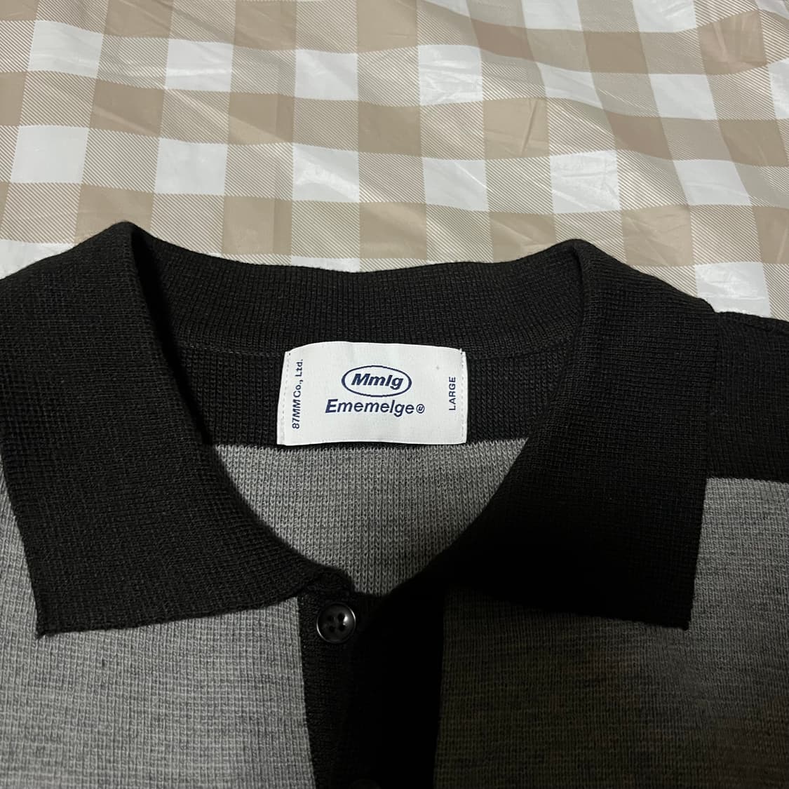 mmlg 긴팔카라티 L 럭비 카라티 긴팔 스트라이프 상품이미지2