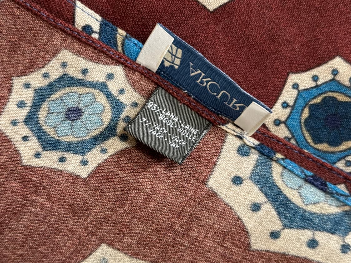 Arcuri 아큐리 브라운 울 스카프 상품이미지4