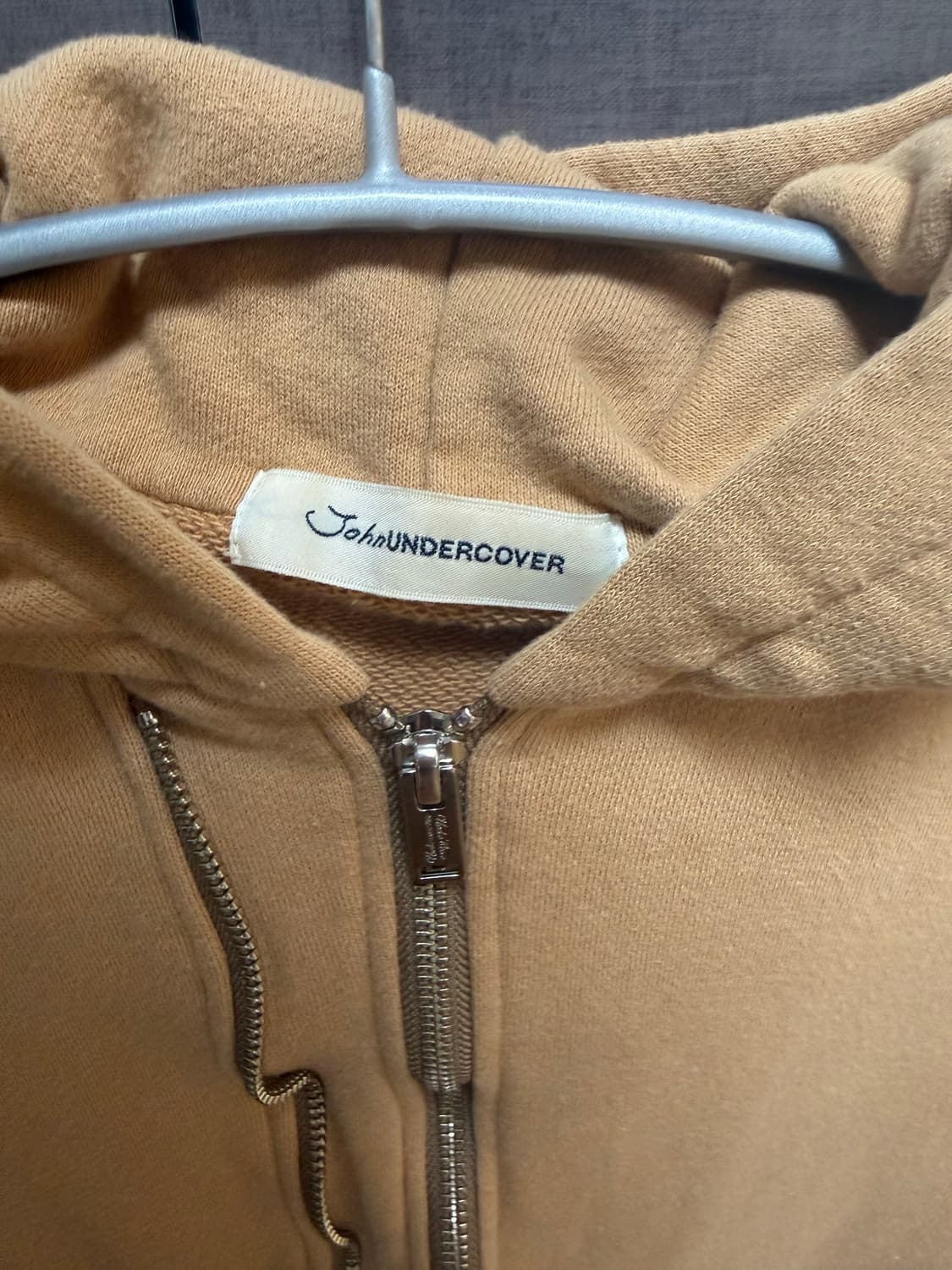 존 언더커버 13aw 더블집 모헤어 슬리브 후드집업 상품이미지4