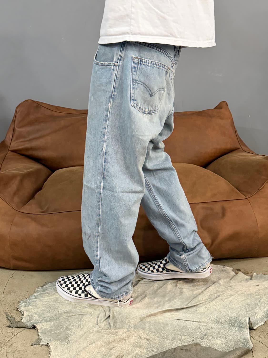 90‘s MADE IN USA 🇺🇸  리바이스 실버탭 루즈핏 상품이미지2