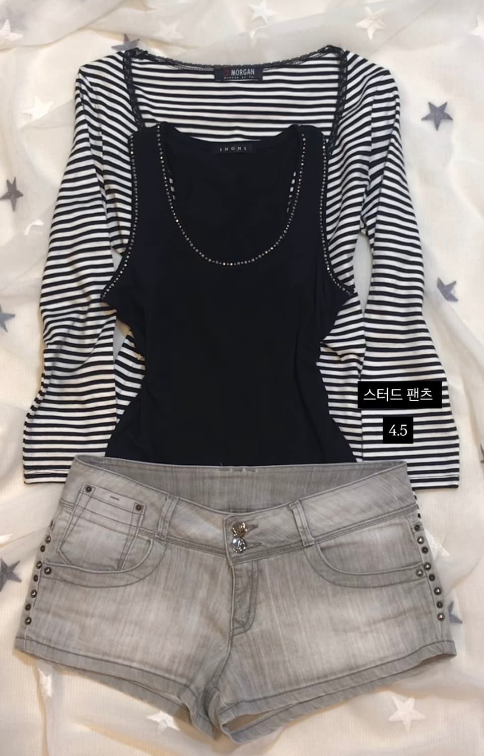 살로메 빈티지 갸루 코디세트 상품이미지3