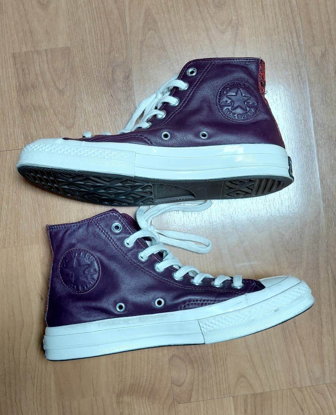 컨버스 척 테일러 올스타 스니커즈 70 하이 버건디 250mm 상품이미지1