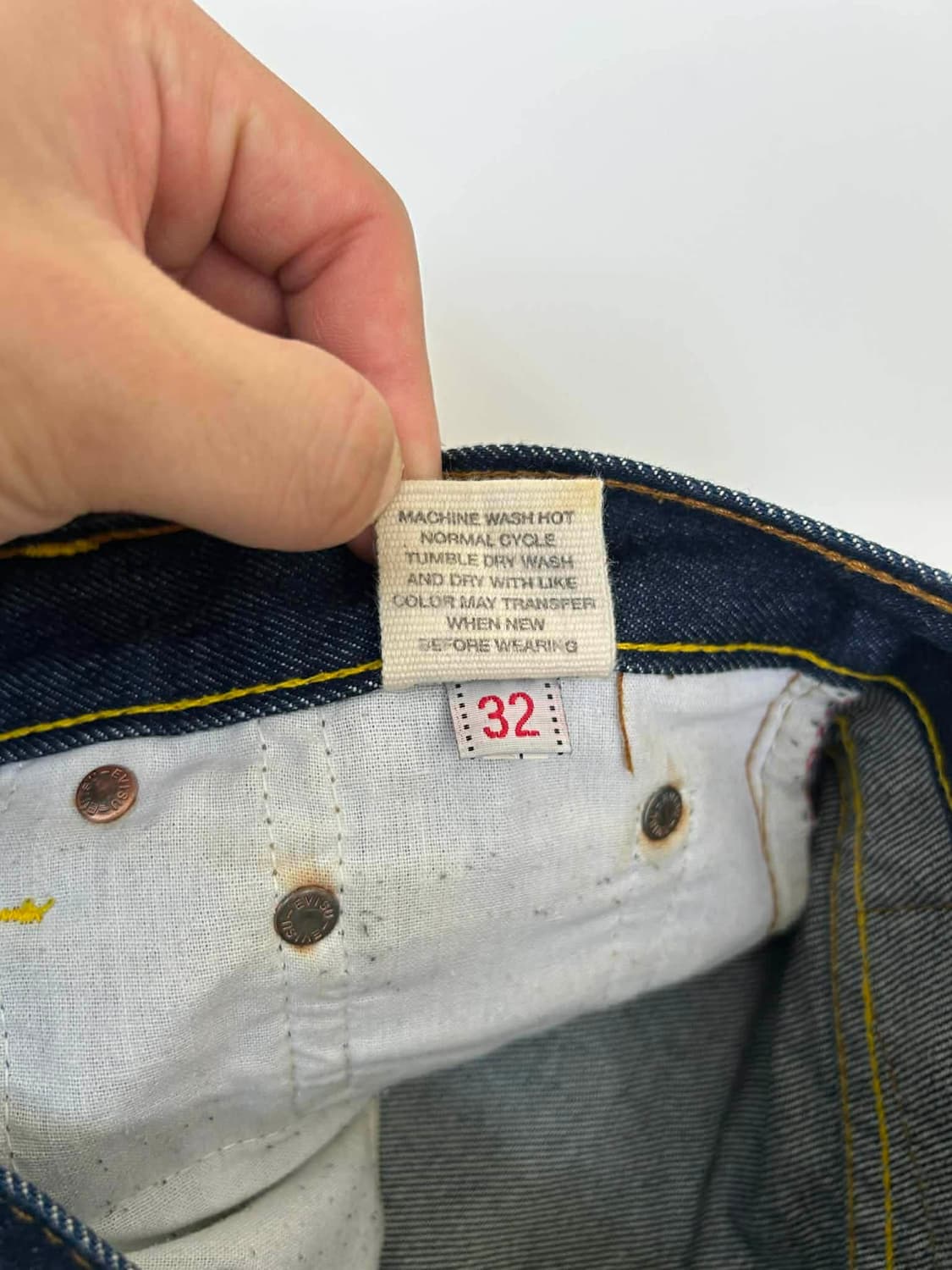 [32] 에비수 멀티 컬러 포켓 데님 팬츠 상품이미지4