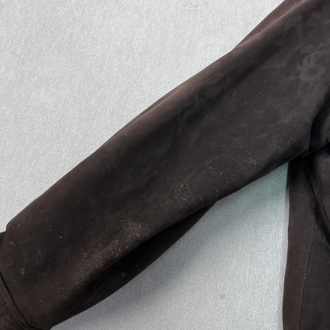 100 입생로랑 90s 스웨이드 블루종 자켓 상품이미지5