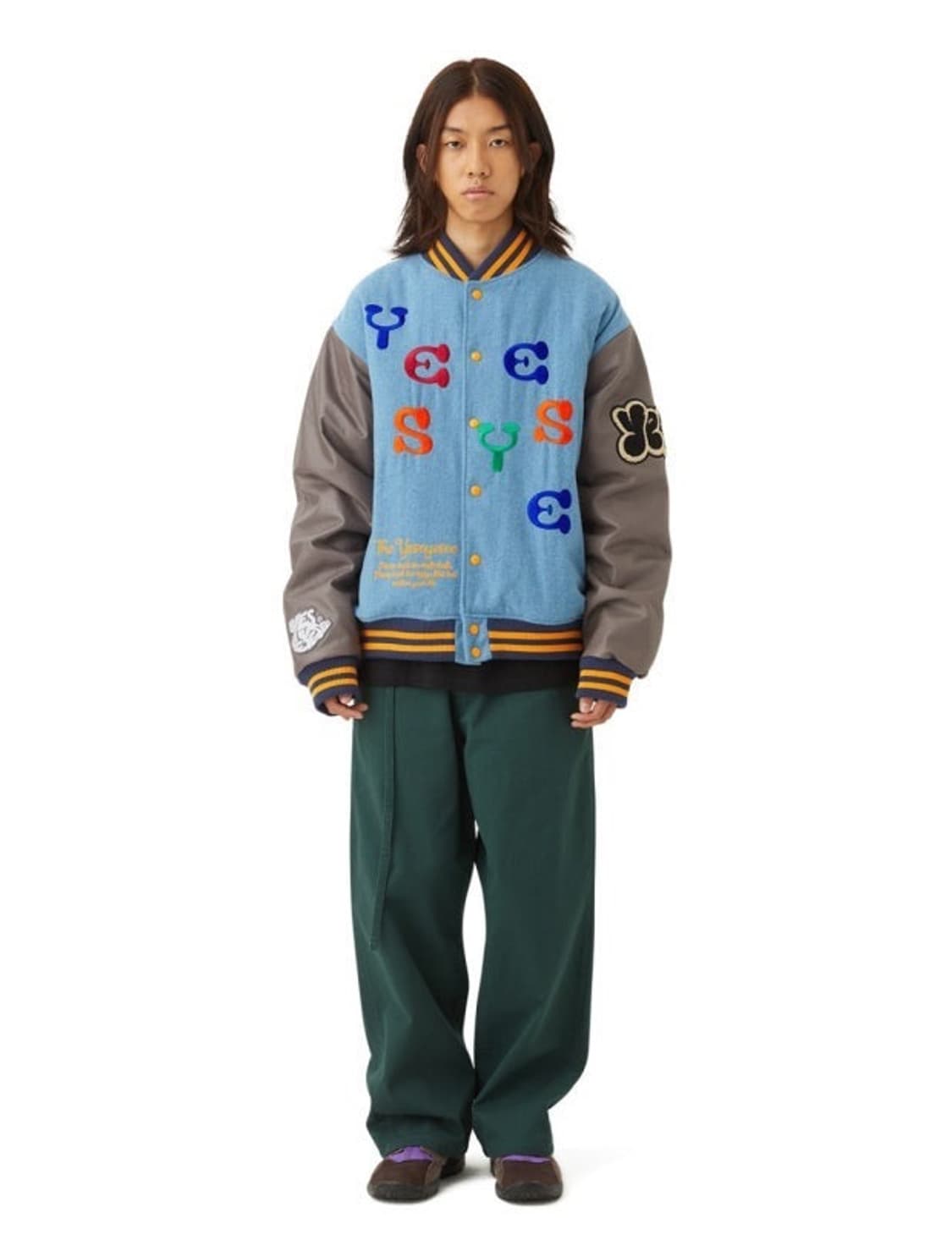 YESEYESEE 모바일 바시티 자켓 M사이즈 상품이미지1