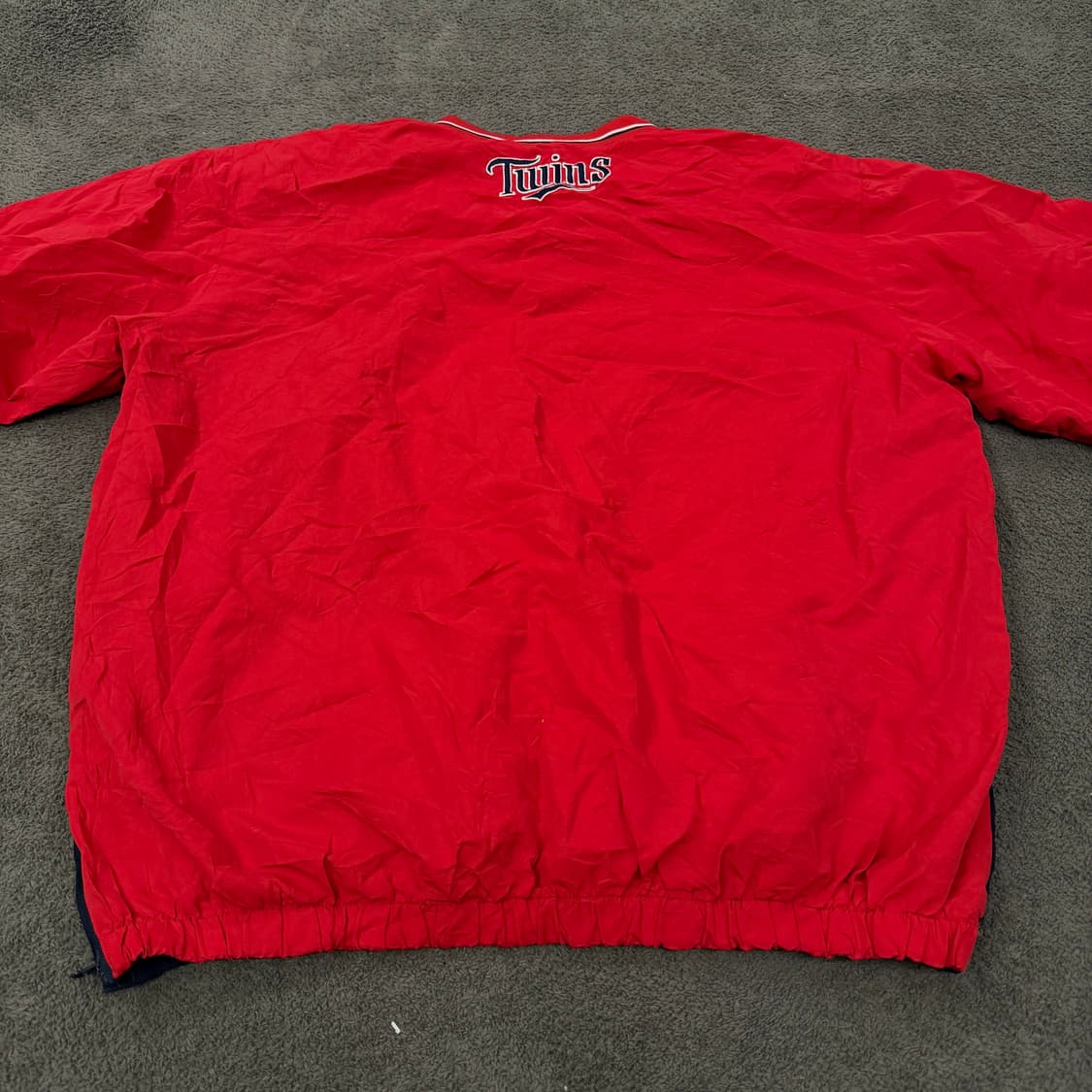 [정품/XL]  MLB 미네소타 트윈스 바람막이 웜업 상품이미지4