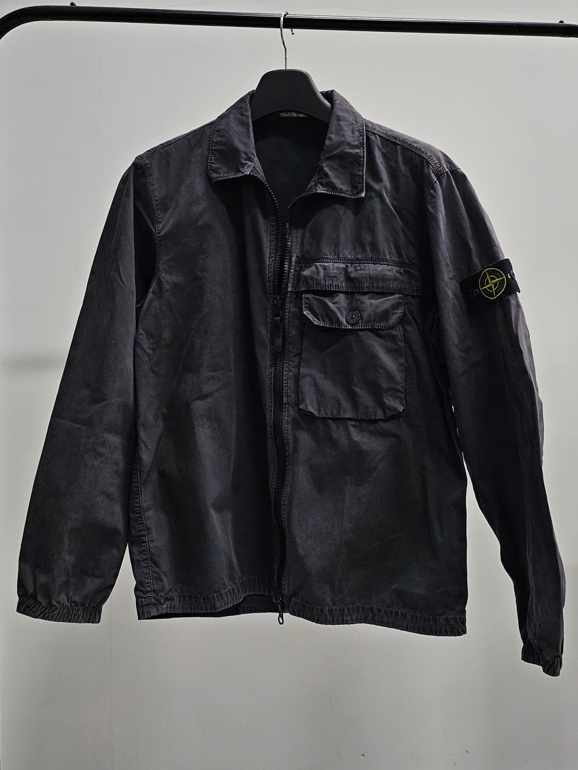 [정품] 스톤아일랜드 올드이펙트 오버셔츠 XXL 상품이미지1