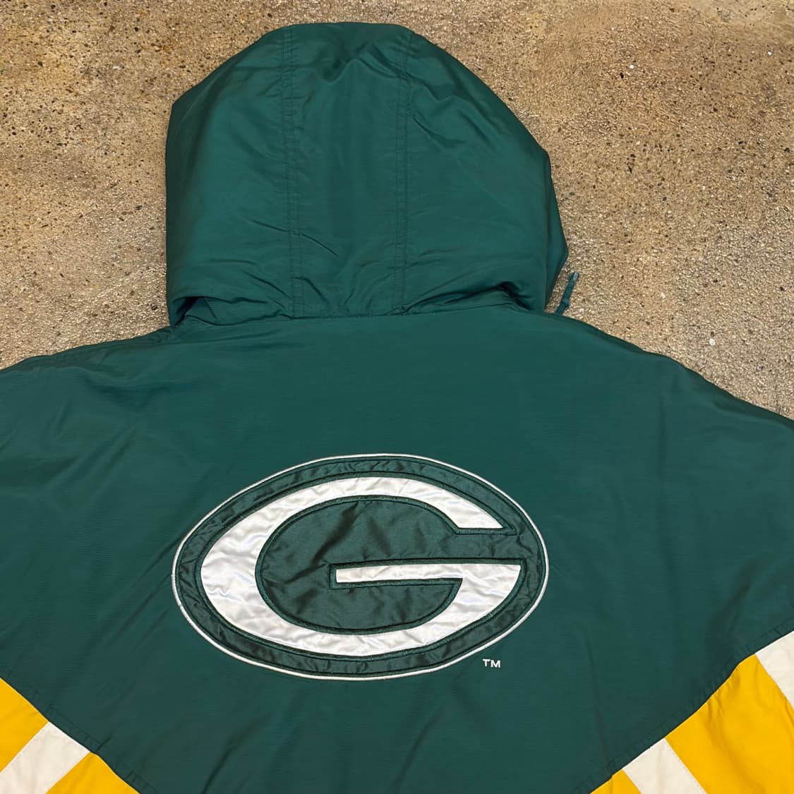 90s 미국 빈티지 스타터 NFL 그린베이 패커스 아노락 패딩점퍼  상품이미지9
