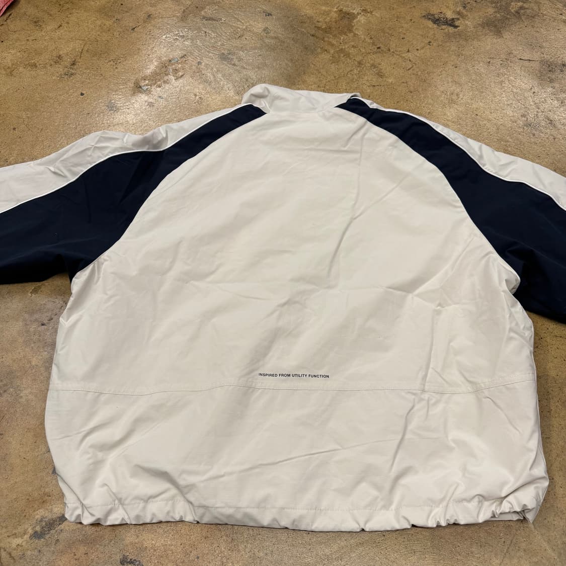 [정품/M] 코드그라피 배색 바람막이 자켓 b14 상품이미지4