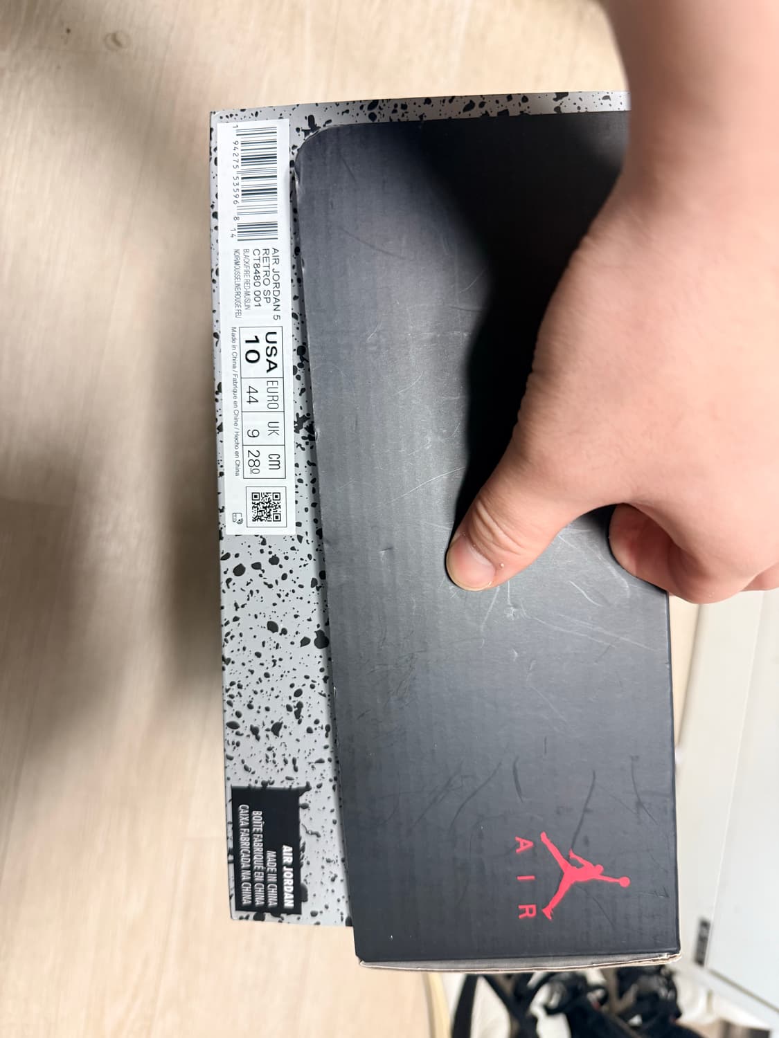 나이키 오프화이트 조던5 모슬린 280 상품이미지10