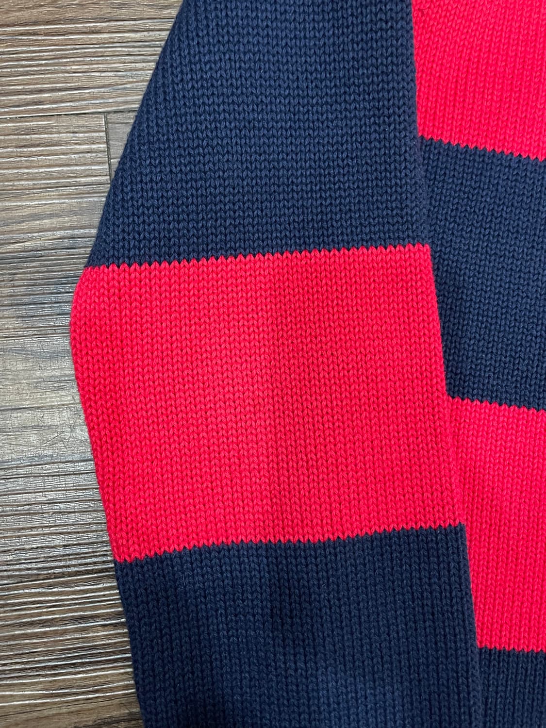 폴로 랄프로렌 코튼 집업 자켓 네이비 레드 95 상품이미지5