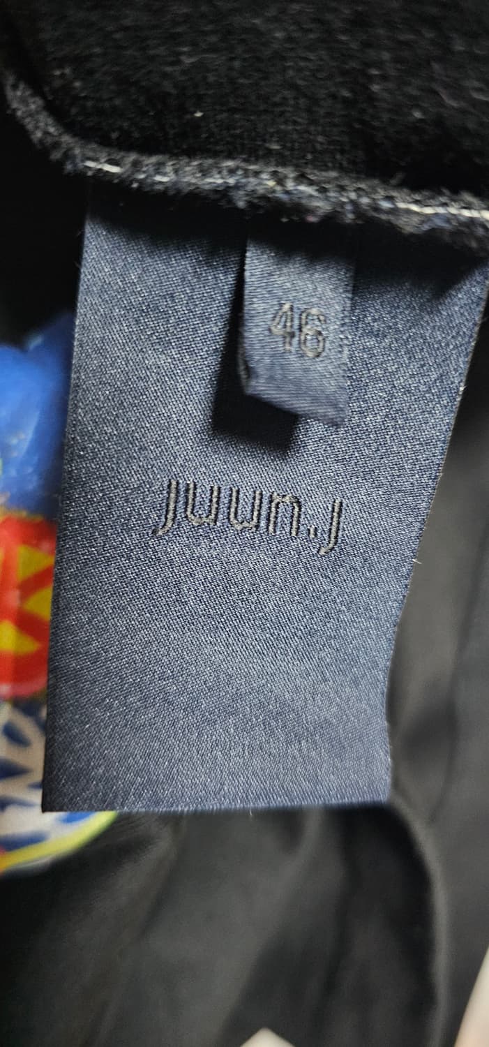 준지 악어 패치 오버핏 반팔티셔츠 블랙 상품이미지6