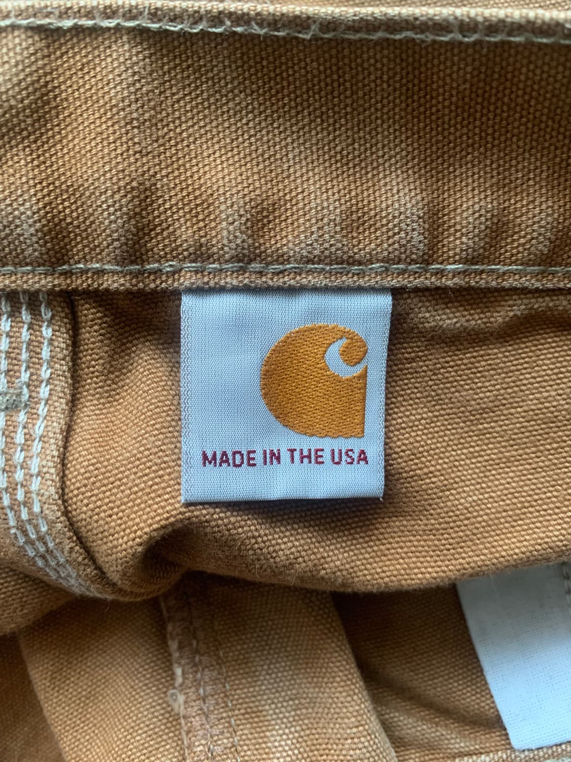 🇺🇸 00’s 빈티지 칼하트 B01 더블니 made in USA 상품이미지4