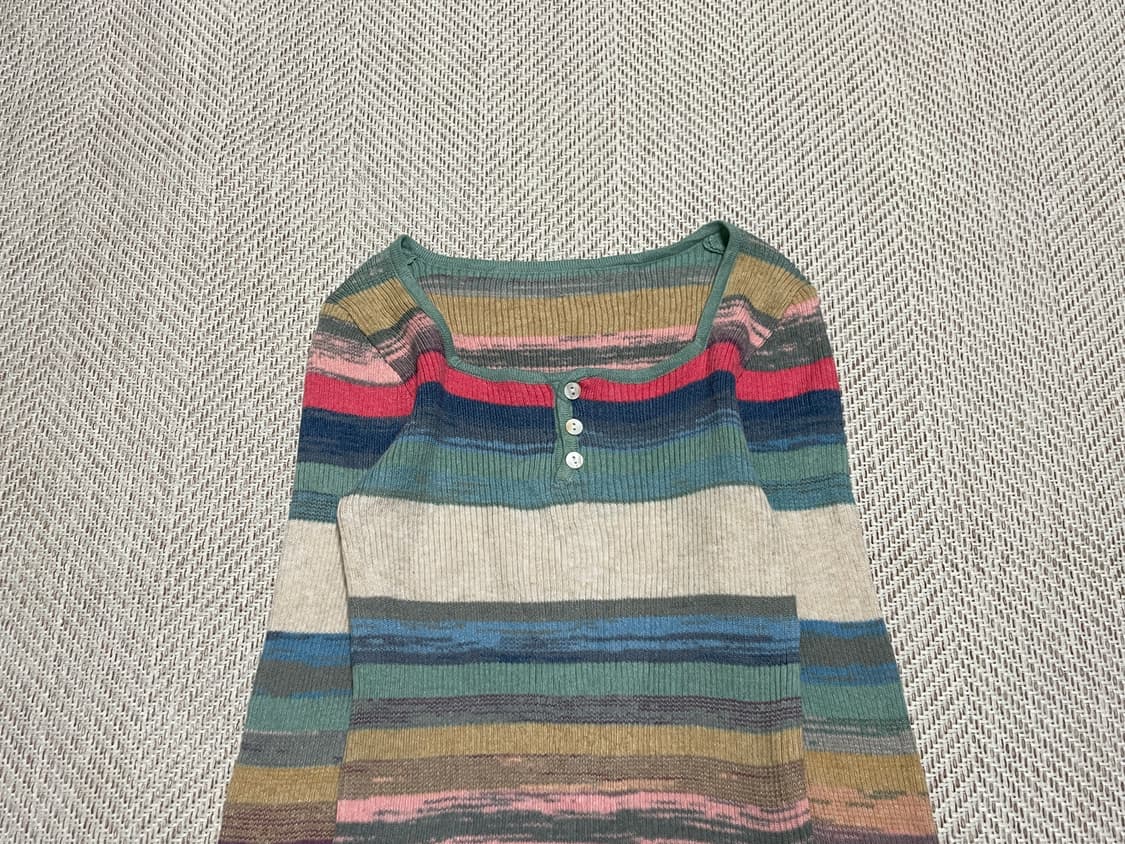 빈티지 그라데이션 니트 J03278 상품이미지3