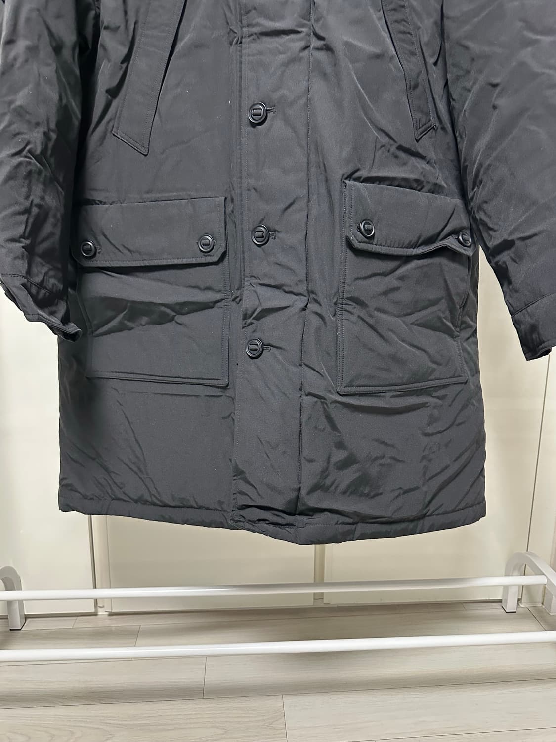 커버낫 피쉬테일 파카 블랙 상품이미지4