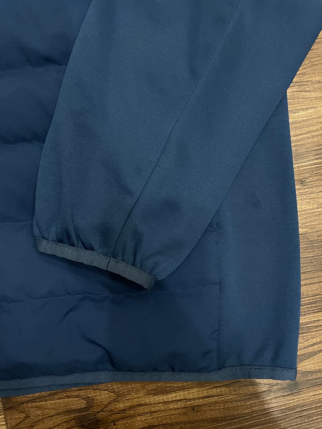 미즈노 MIZUNO 하이넥 패딩 웜업 네이비  상품이미지5