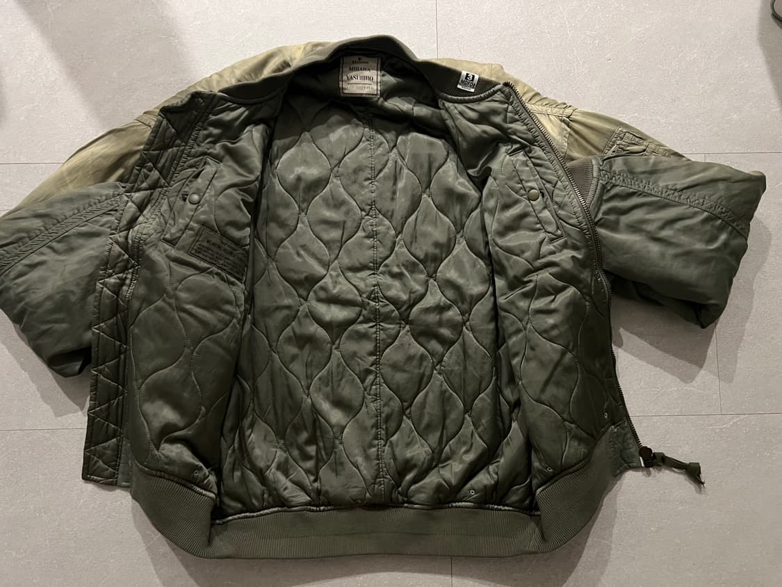 [새제품][46] 미하라야스히로 에이지드 항공 자켓 상품이미지4