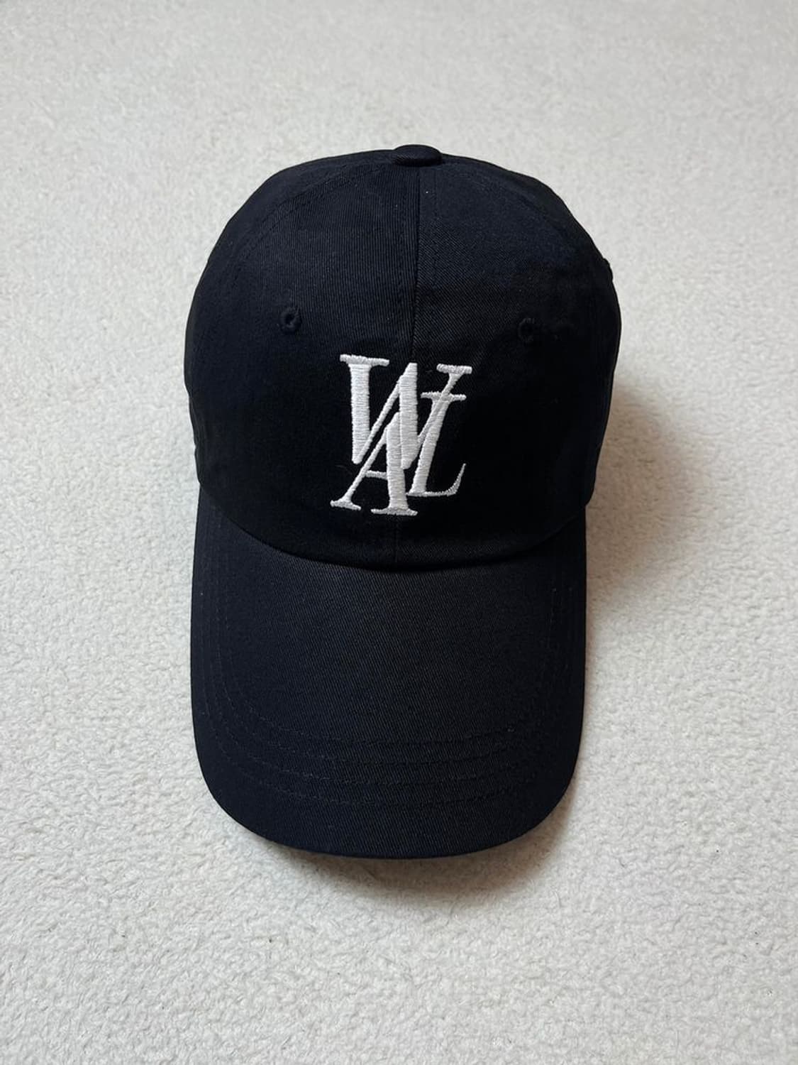 우알롱 시그니처 블랙 볼캡 Q1214 상품이미지2