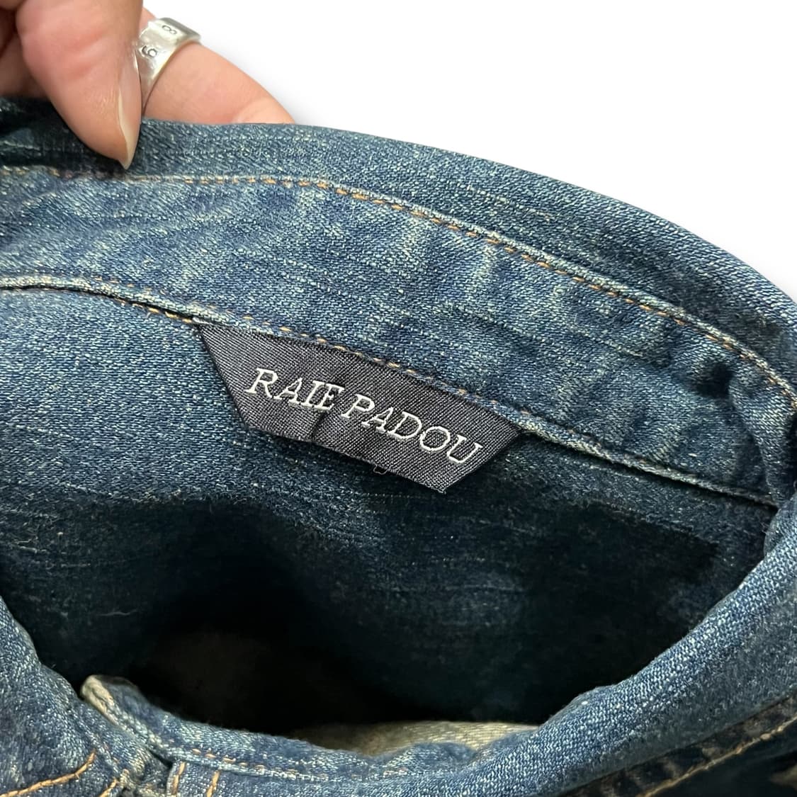  RAIE PADOU 스터드 데님 셔츠 y13568 상품이미지8