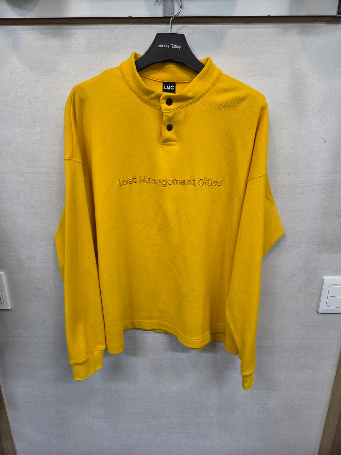 Lmc 자수로고 풀오버 롱슬리브 긴팔 대략 xl 오버핏  상품이미지1
