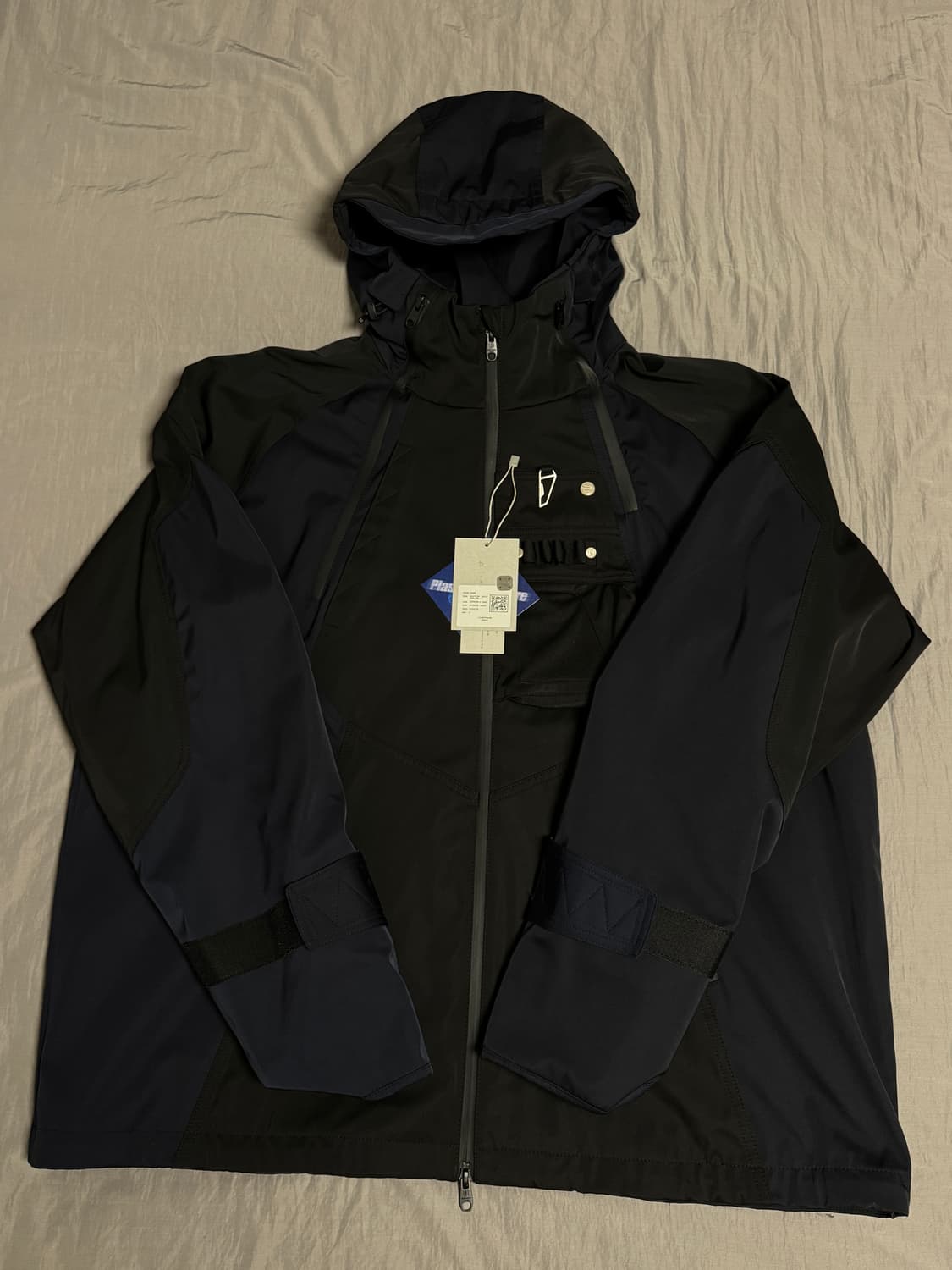 [2] 언더마이카 카메 멀티 지퍼 터틀 쉘 파카 에프터 미드나잇 상품이미지2