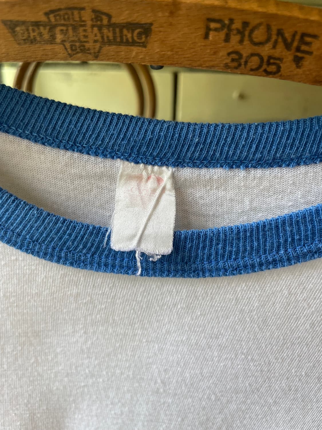 1980's Vintage Ringer T-Shirt ​ 상품이미지3