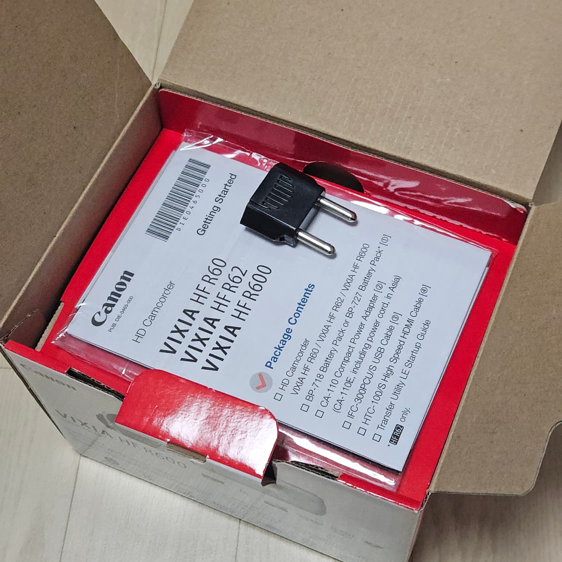 (새상품) 캐논 VIXIA HF R600 화이트 상품이미지2