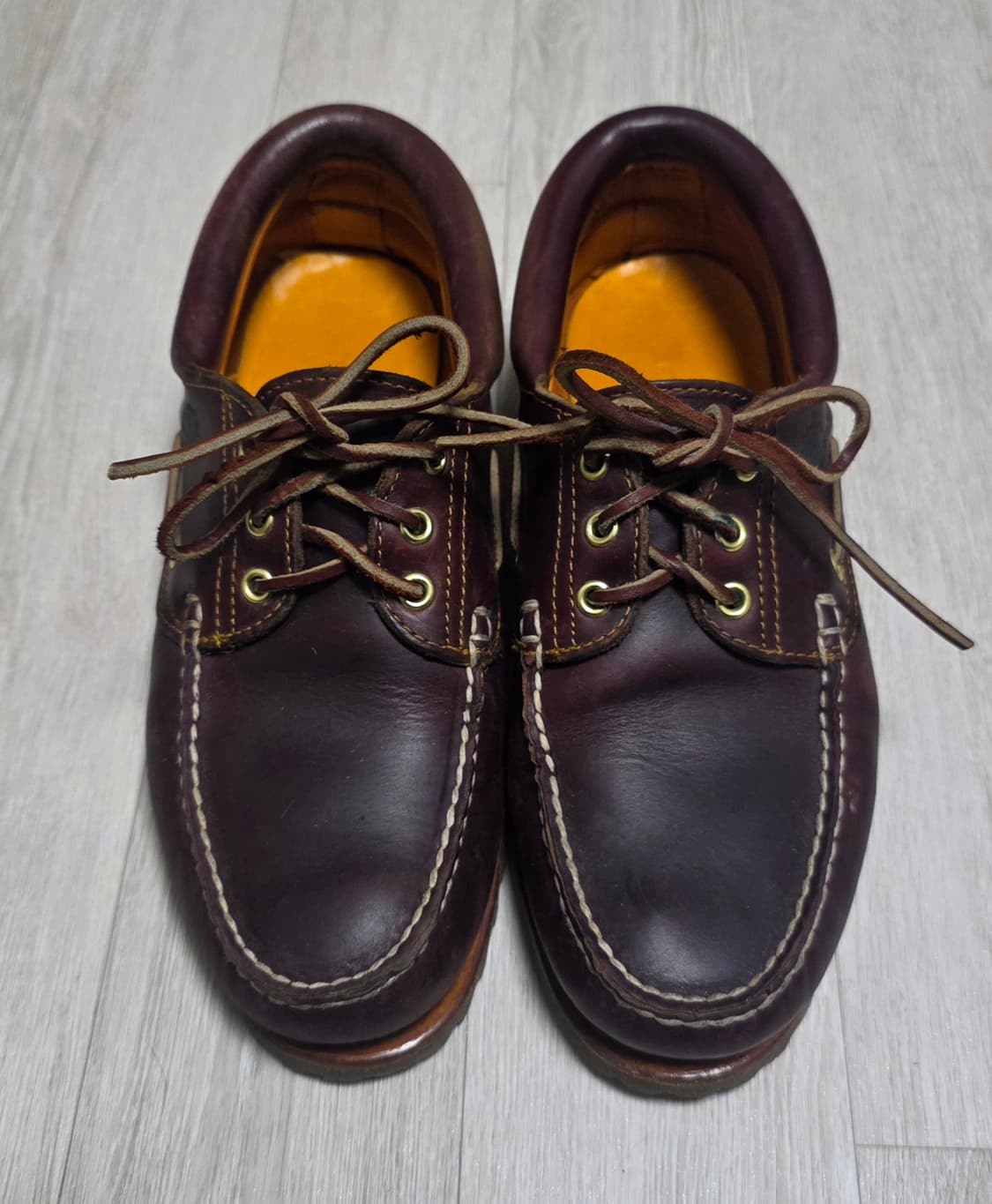 팀버랜드 클래식 3아이 보트슈즈 8W 상품이미지1