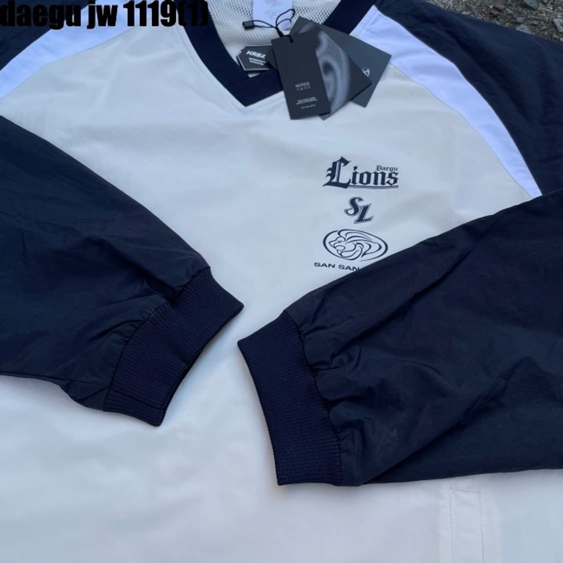 산산기어 삼성라이온즈 콜라보 새상품 웜업  상품이미지5